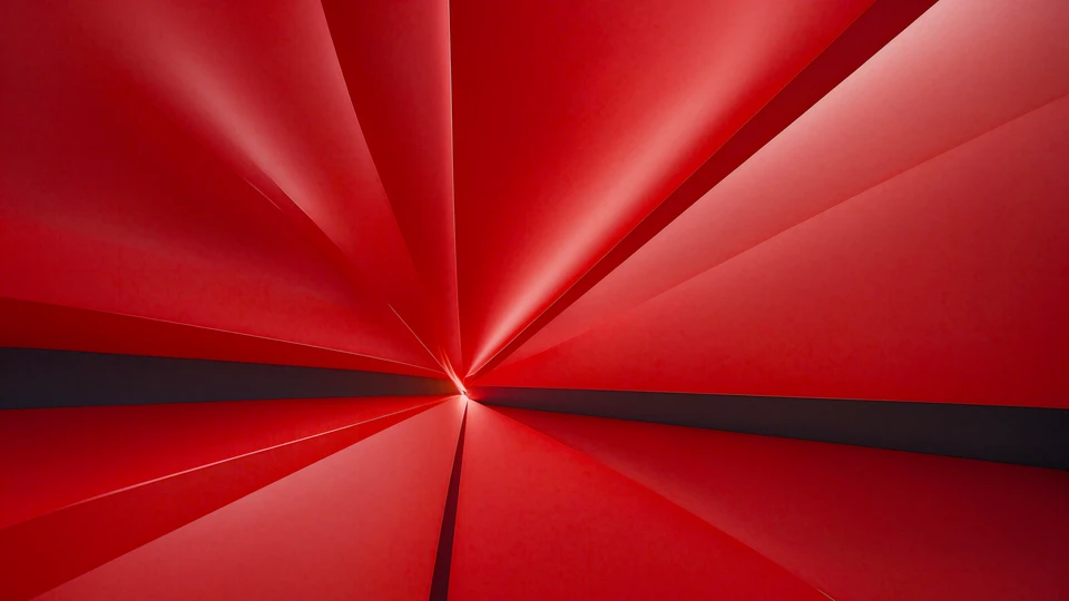 Red Flare Abstract Background