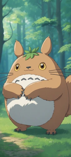Kawaii Totoro Wallpaper