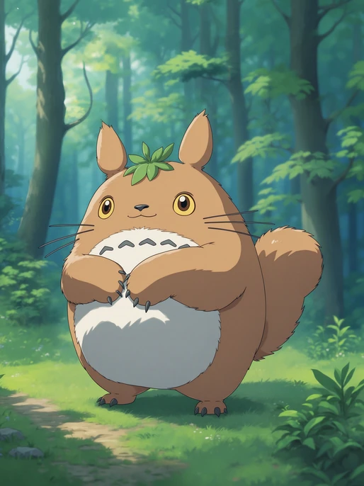 Kawaii Totoro Wallpaper