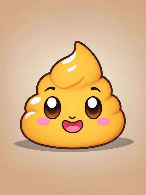 Kawaii Poo Wallpaper
