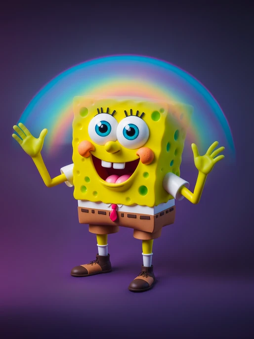 Rainbow Spongebob Meme