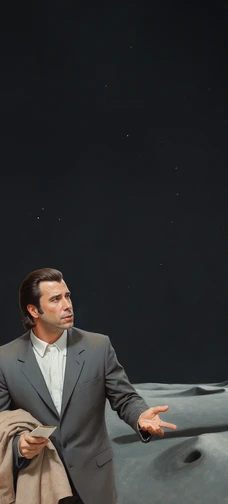 Confused John Travolta Meme