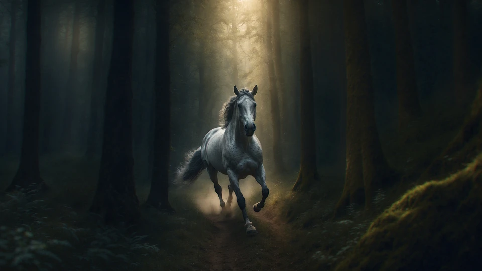 Horse Galloping Wallpaper