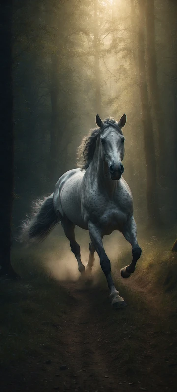 Horse Galloping Wallpaper