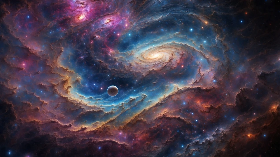 Space Galaxy Background