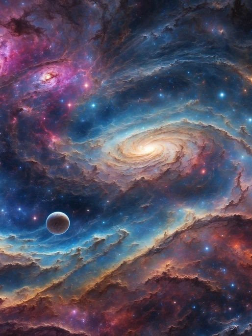 Space Galaxy Background