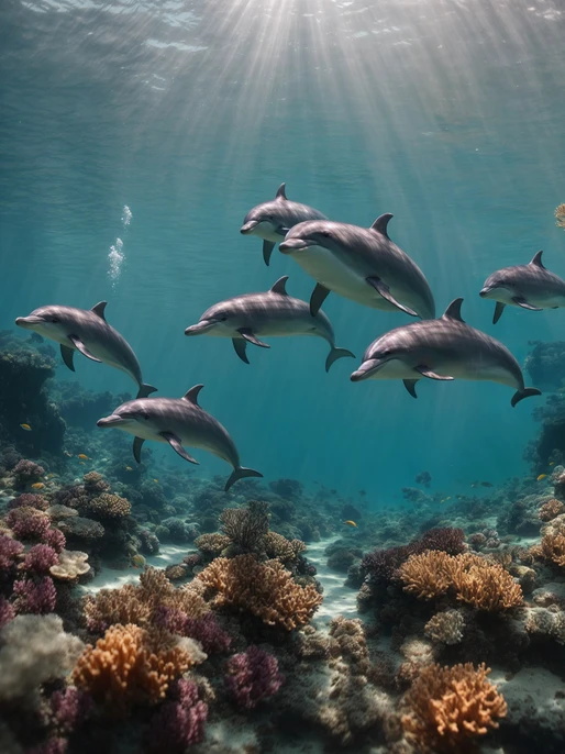 Dolphin Coral Reef Adventure Image