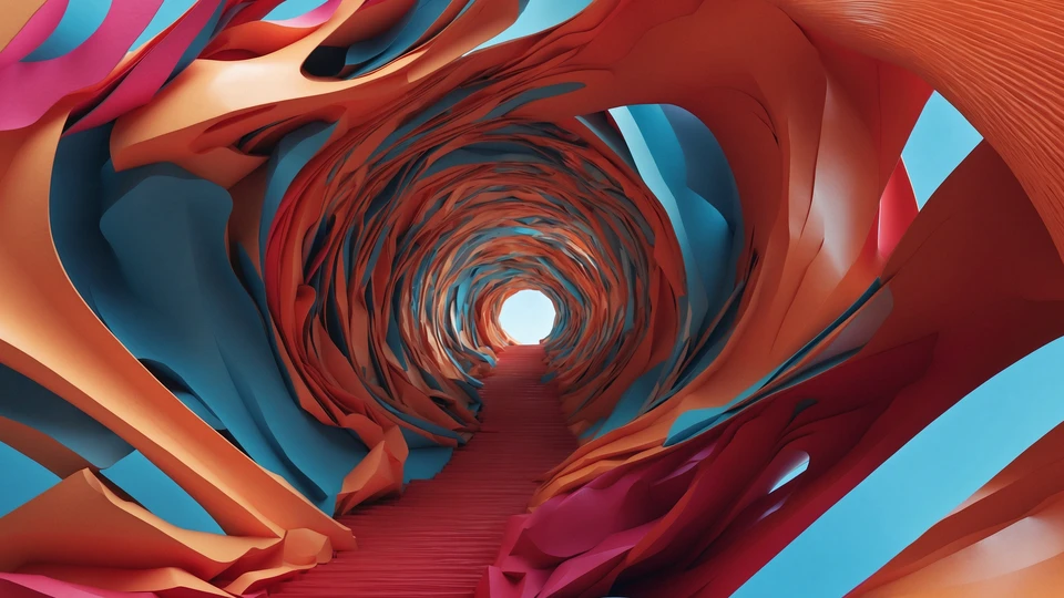 Abstract Vortex Background Wallpaper
