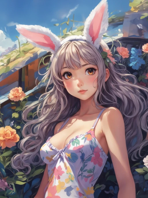 Ghibli Bunny Girl