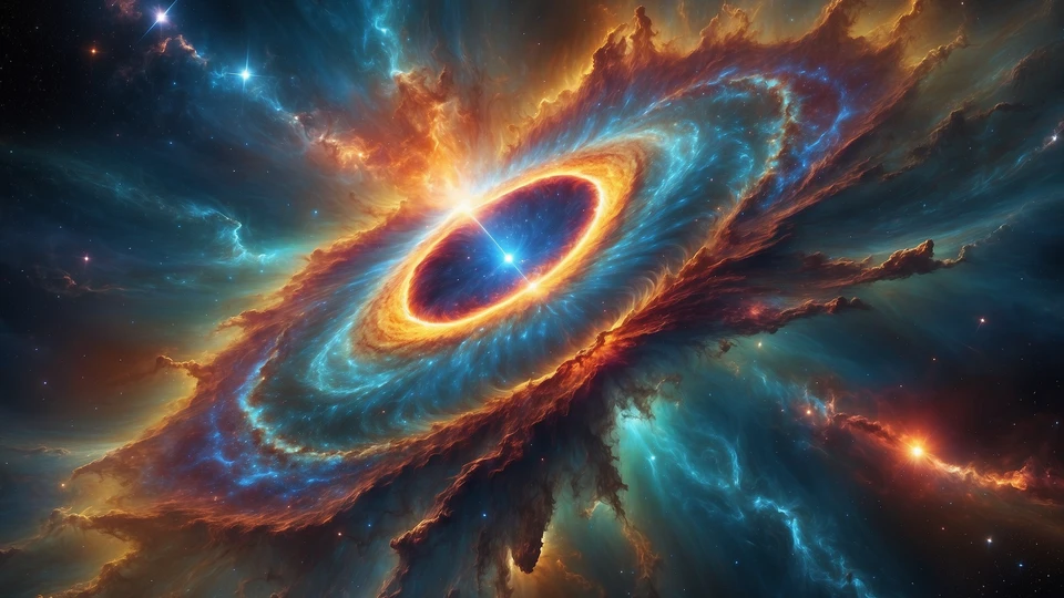 Nebula Supernova Art Wallpaper