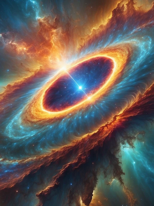 Nebula Supernova Art Wallpaper