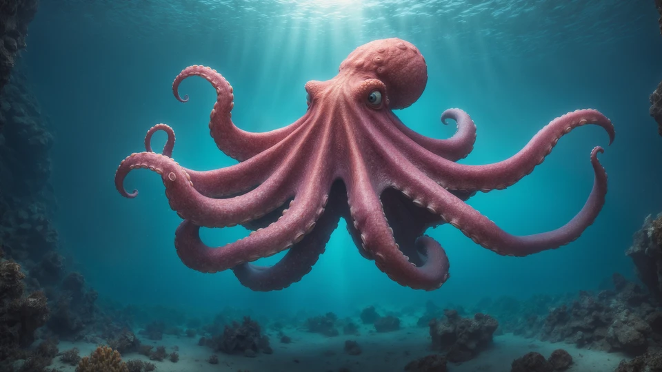 Giant Octopus Encounter Screen Image