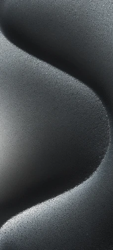 Monochrome Glitter Dune iOS Style