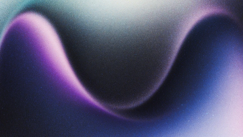 Quantum Glitter Wave Art