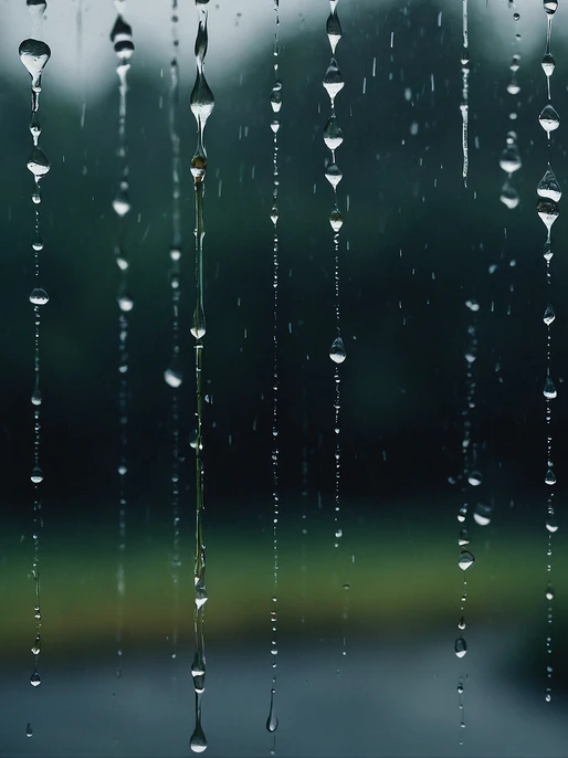 Raindrop Glass Wallpaper Background
