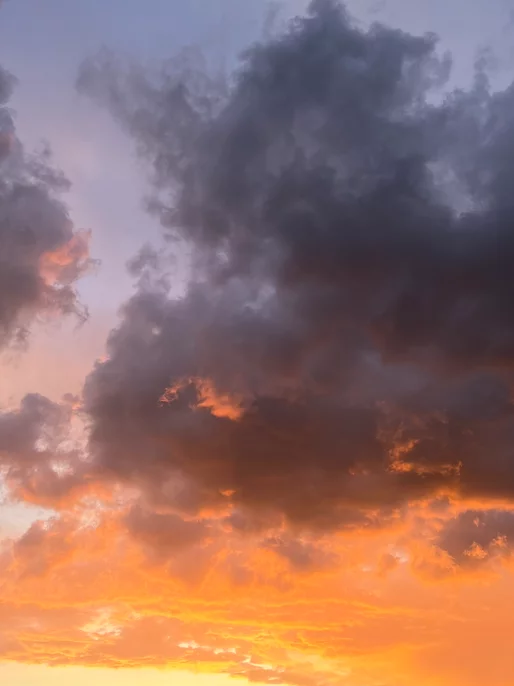 Orange Sky Wallpaper