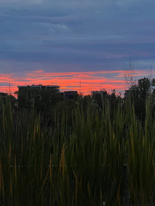 City Sunset Wallpaper