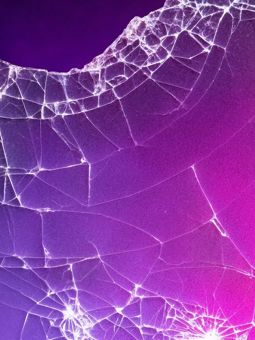 Shattered Glass Overlay Art