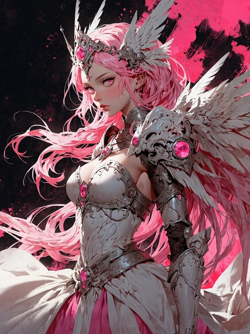 Pink Warrior Princess Wallpaper