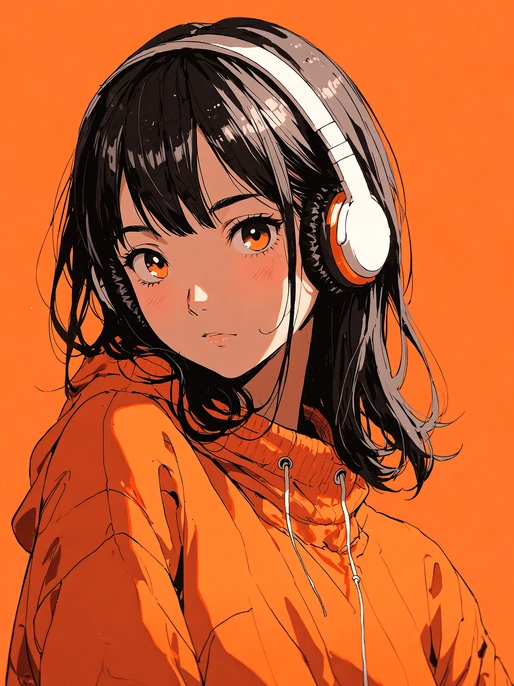 Lofi Anime Girl Wallpaper