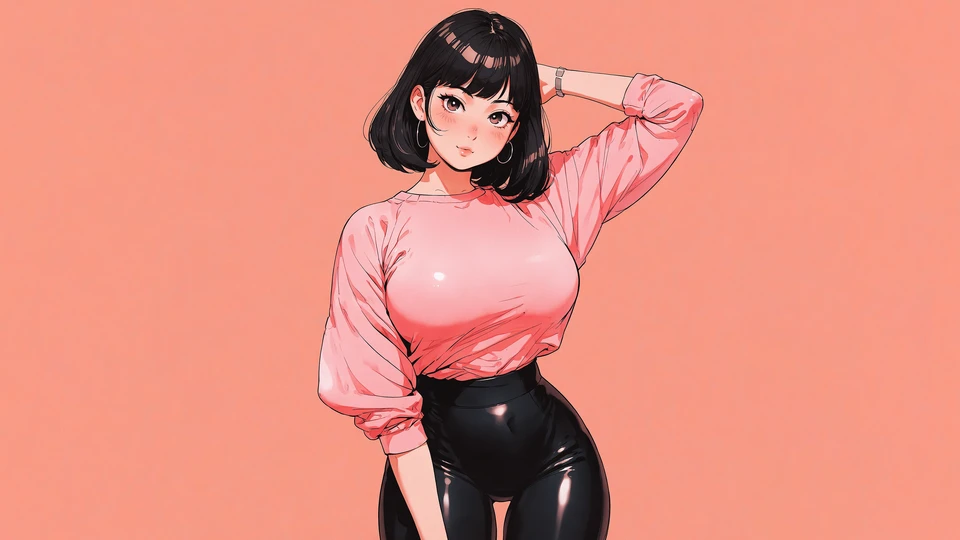 Cute Shy Anime Girl Wallpaper