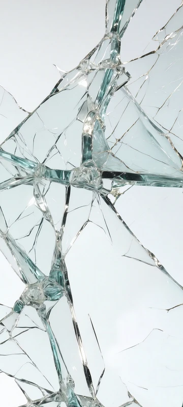 Light Background Glass Art