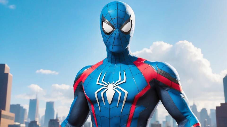 Spider-Man Suit Wallpaper