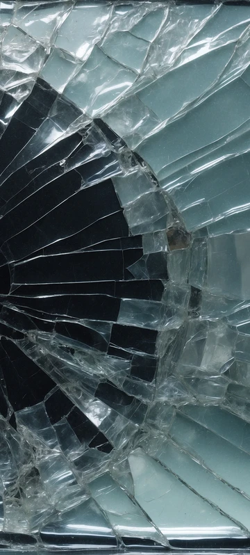 LCD Screen Cracked Glass Effect