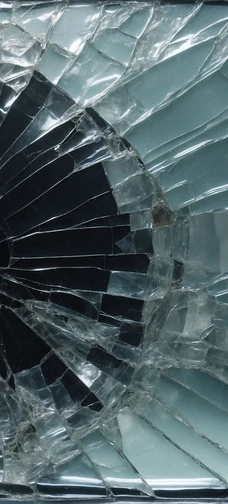 LCD Screen Cracked Glass Effect