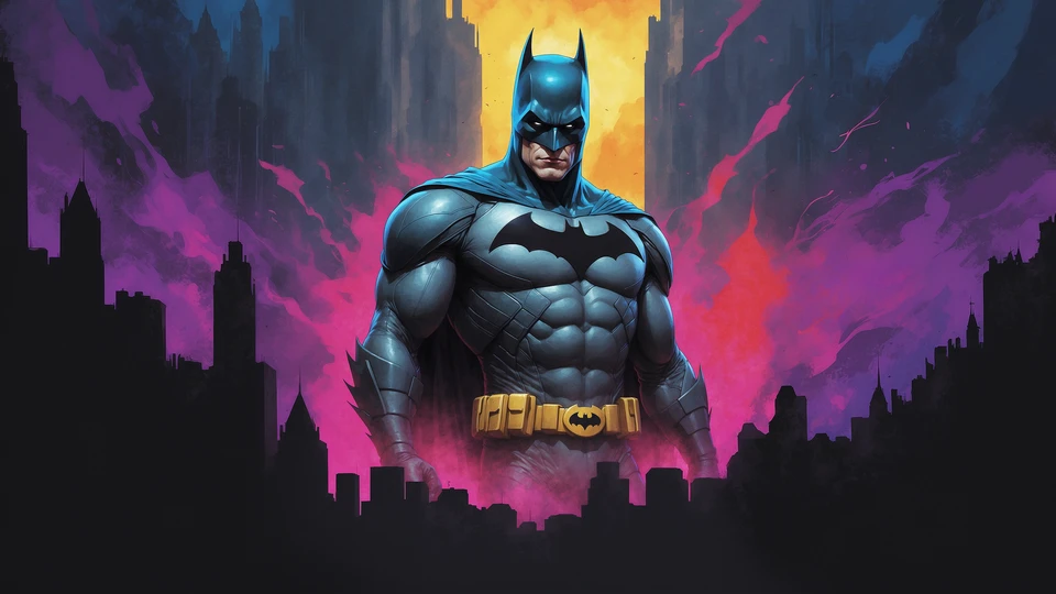 Batman City Skyline Wallpaper