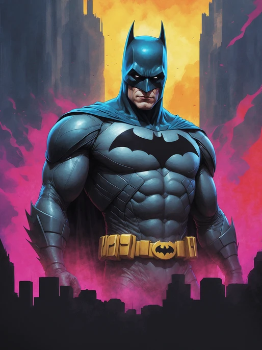 Batman City Skyline Wallpaper