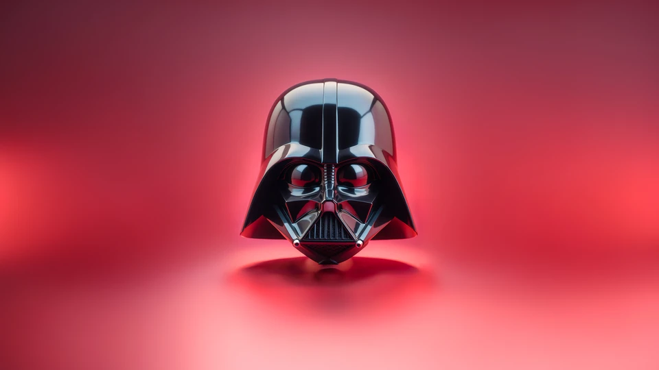 Black Helmet Darth Vader Screen