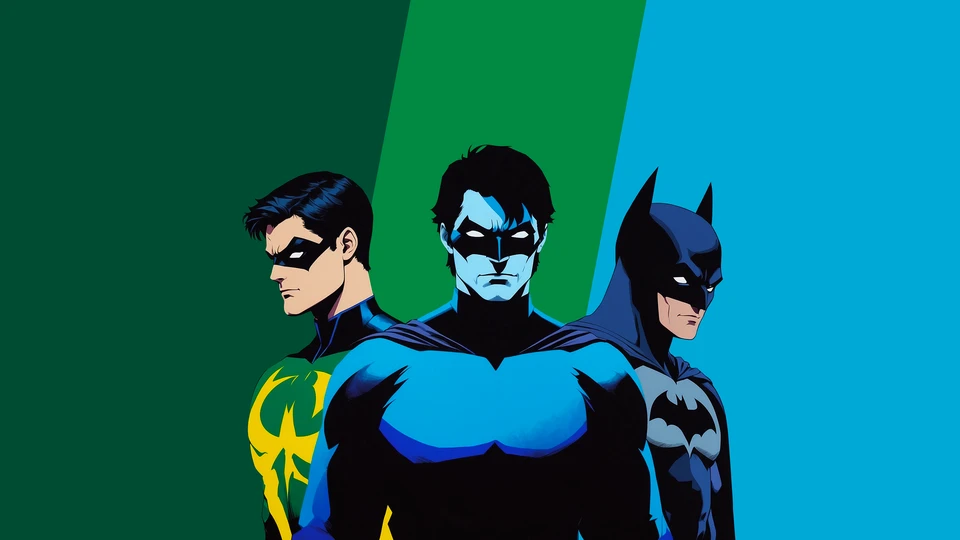 DC Heroes Collage Screen Image