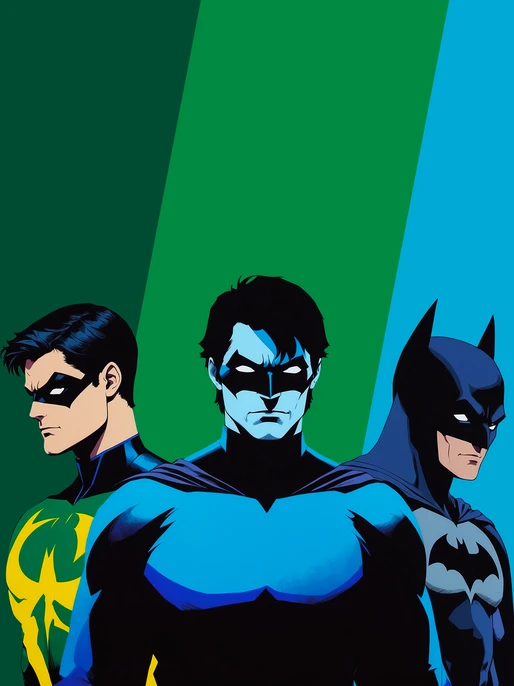 DC Heroes Collage Screen Image