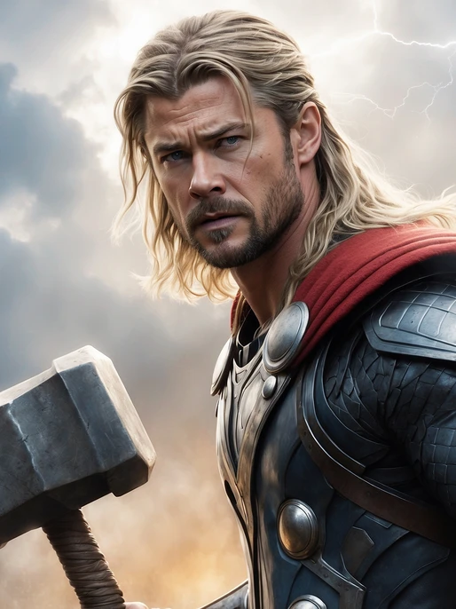 Chris Hemsworth Thor Background