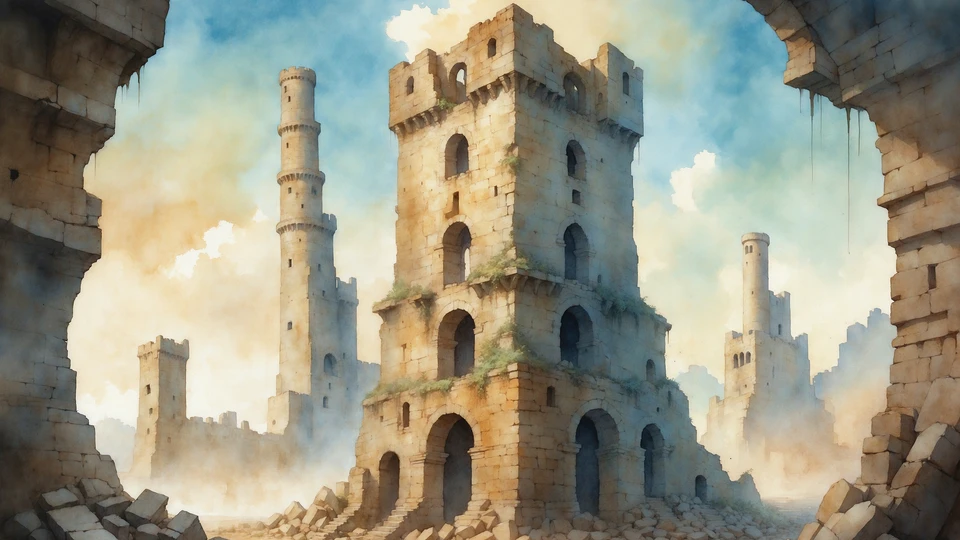 Crumbling Ruined Tower