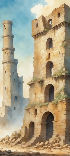 Crumbling Ruined Tower