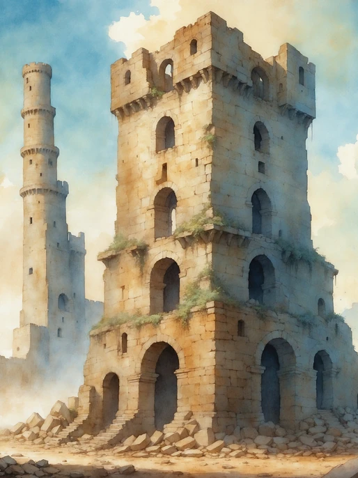 Crumbling Ruined Tower