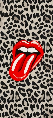 Bold Leopard Print Wallpaper