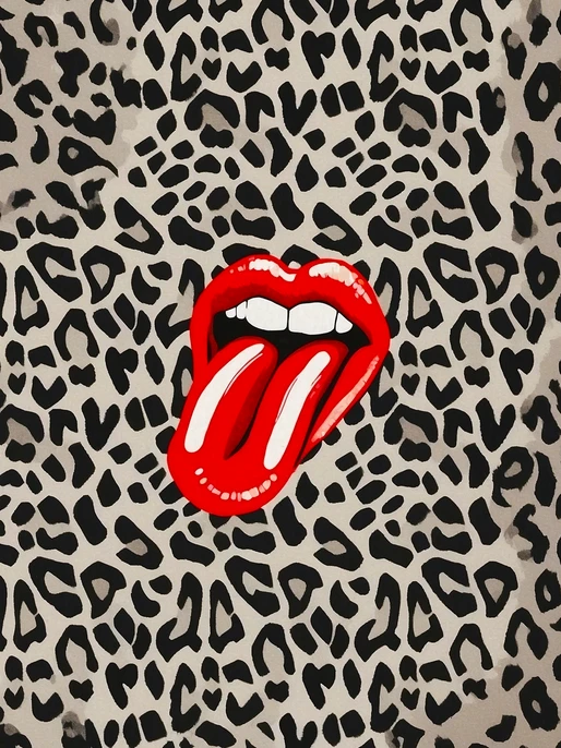 Bold Leopard Print Wallpaper