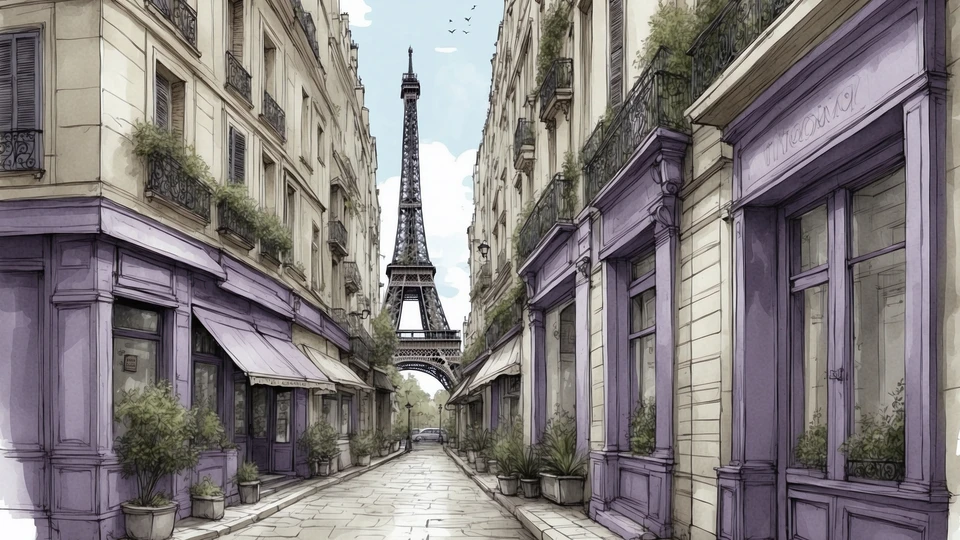 Paris Purple Elf's Tower