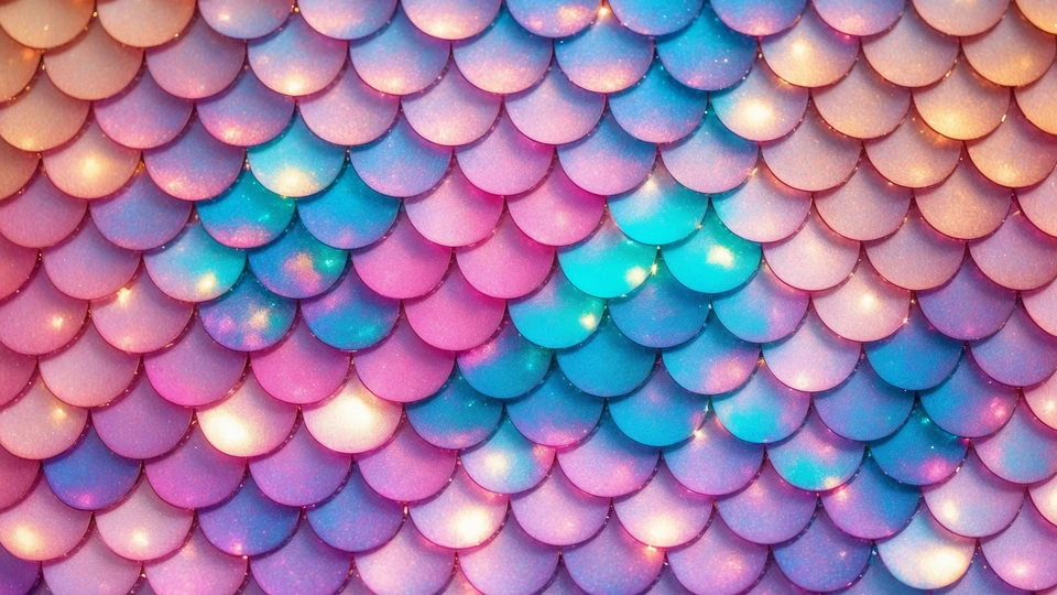 Turquoise Glitter Preppy Background