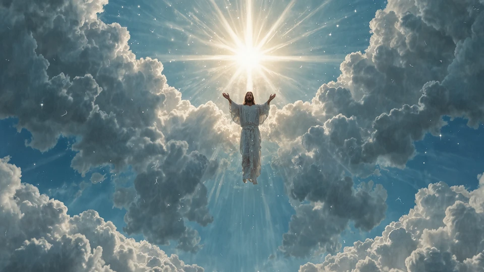 Celestial Jesus Ascension Screen