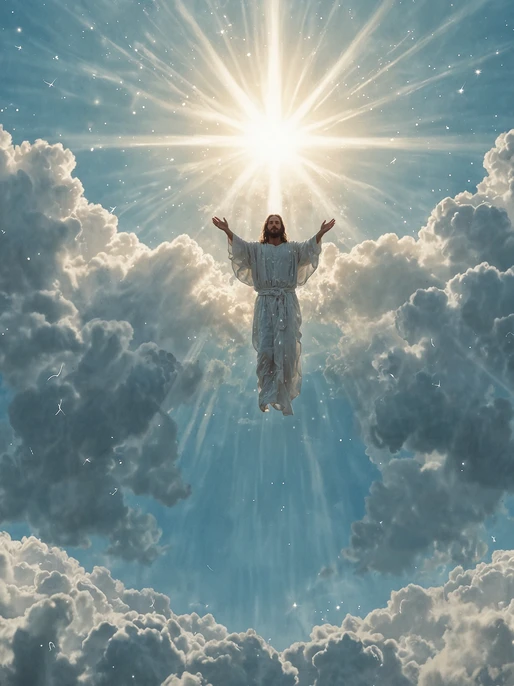 Celestial Jesus Ascension Screen