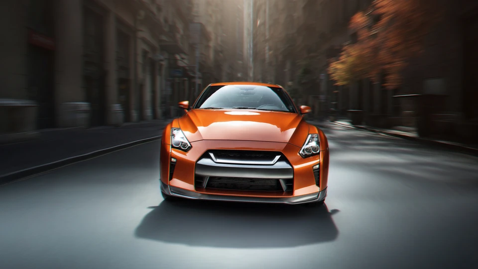 Nissan GT-R R35 City Rush Wallpaper