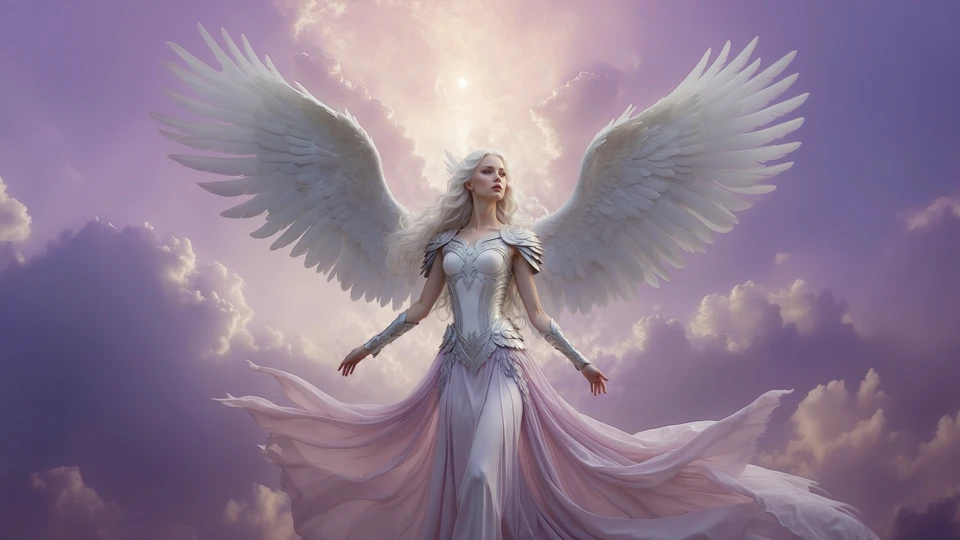 Serene Angel Background