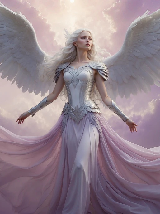 Serene Angel Background