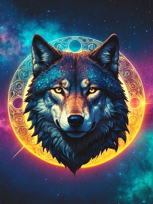 Celestial Wolf Image