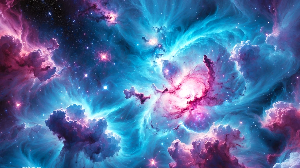 Nebula in Space Wallpaper