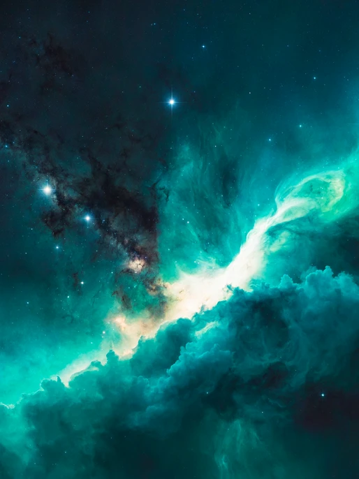 Vertical Space Nebula Screen